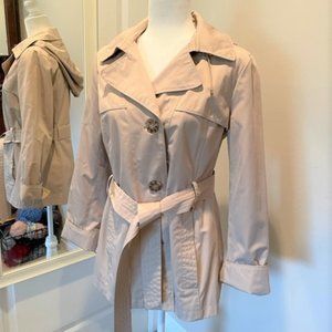 Ellen Tracy Jackets \u0026 Coats | Ellen Tracy 34 Trench Removable Hood - Medium Petite | Color: Tan | Size: Mp | Tcb247's Closet